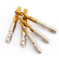 Broca helicoidal de acero inoxidable, abridor de agujeros de vástago hexagonal ultracorto, taladro especial para madera y Metal, 2-11MM, nuevo - details 3