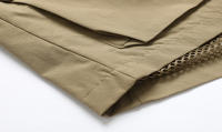 Chaqueta de Nylon para Hombres CHAIFENKO Abrigo Ligero con Múltiples Bolsillos - details 10