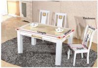 Orgullosas fundas protectoras de papel pintado semitransparente Ence blanco y rosa para fiestas de bodas, manteles bordados, paños de cocina, - details 0
