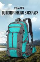 Mochila impermeable de senderismo para hombres y mujeres, mochila multifuncional para viajes de aventura al aire libre, 50 litros - details 0