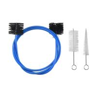 Juego de 3 piezas para trompeta, trombón, boquilla de soplado de latón, limpiador, válvula, cepillo, varilla, accesorio para instrumentos musicales - details 0
