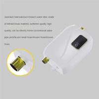 Mini calentador de agua caliente instantáneo, 3000W, 220V, enchufe europeo, negro - details 3