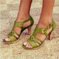 Sandalias de tacón alto de talla grande para mujer, novedad de verano - details 10