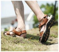Hombres romanos, sandalias cómodas para la playa, Verano - details 16