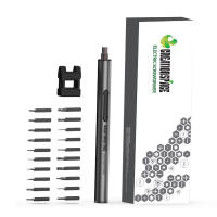 Destornillador Eléctrico CreationSpace CS0101C con Batería AAA 3V de Bajo Torque para Pequeños Destornillos 0.25N.m con Luz LED 20 Piezas de Brocas Diferentes - details 0