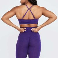 Conjunto de Gimnasio para Mujer de 2 Piezas Sujetador Deportivo sin Costuras - details 3