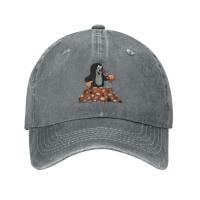 Moda trabajo duro Krtek The Mole dibujos animados Retro gorra de béisbol algodón protección solar gorras Unisex Casual Golf sombreros - details 1