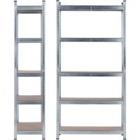 Estantería Modular de Acero Paquete 2, Antihumedad, Max 875Kg, 90x40x180cm - details 8