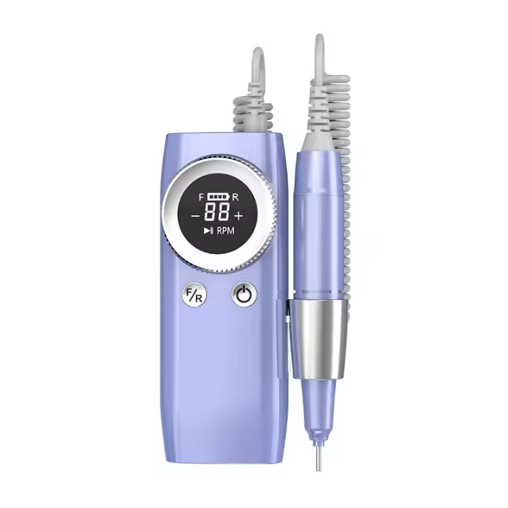 Taladro de Uñas Eléctrico Profesional 45000RPM para Uñas de Gel Acrílico - 1