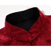 Camisa De Dragón Chino Para Hombres Ropa Tradicional De Año Nuevo Tang Traje Kung Fu Prenda Exterior Estilo Hanfu Poliéster - details 14