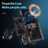 Cargador Inalámbrico para Coche Soporte de Teléfono con Inducción Infrarroja de Carga Rápida para iPhone, Samsung, Xiaomi Soporte de Elevación para Motores - details 2