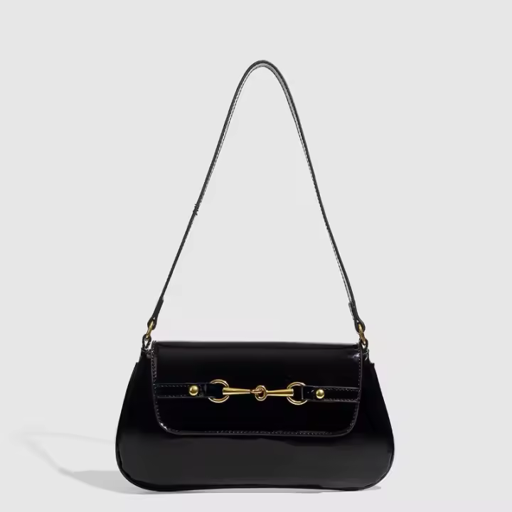 Bolso vintage para debajo del brazo, bolso bandolera para mujer, bolso de mano para mujer Hundred Tote, rojo - 1