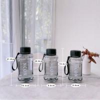 Botella de Agua Clara de Gran Capacidad A Prueba de Fugas Portátil Ligera para Viajes - details 1