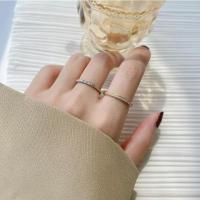 Anillo de moda y sencillo, tamaño ajustable - details 31