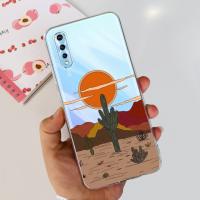 Funda trasera con patrón de gato para Vivo Y7s, carcasa de silicona transparente de TPU suave a la moda para niños, fundas para Vivo Y7s V1913A V1913T - details 34
