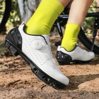 Zapatillas de ciclismo para hombre, calzado para bicicleta de montaña, Compatible con el sistema SPD, calas de Pedal para montar en exteriores e interiores - details 9