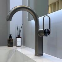 Grifo de Lavabo Alto Mezclador de Calor y Frío Montado en la Deck Mejoras del Hogar Herramientas - details 23
