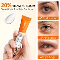 Crema para ojos antiojeras, elimina las bolsas debajo de los ojos, crema para apretar Vc, eliminación de arrugas, ojos, reafirmante, blanquea el cuidado de la piel, maquillaje de belleza - details 1