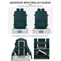 Mochila para maleta de cabina Ryanair para mujer, equipo de mano impermeable con USB - details 56