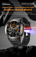 Reloj inteligente con GPS para hombre,AMOLED, dispositivo resistente al agua hasta 3ATM,Frecuencia cardíaca sueño,100 + modo deportivo,batería  de 500mA,SOS,Llamada Bluetooth,1,39 pulgadas,Detector de infrarrojos y efectivo,NFC,para exteriores, nuevo 2025 - details 0