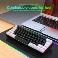 Nuevo teclado de 61 teclas ratón de juego RGB para jugadores de pubg - details 6
