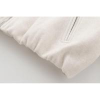 BUNO-Chaquetas Bomber rojas con cremallera para mujer, chaquetas recortadas suaves, chaqueta deportiva de manga larga para mujer, novedad en prendas de vestir exteriores 2025 - details 19