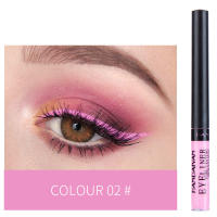 Handaiyan impermeable de larga duración sin manchas delineador de ojos 42 colores mate sombra de ojos delineador líquido - details 11