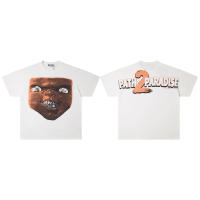 2025 Camisas casuales básicas de moda de verano, camisetas holgadas de algodón puro para hombres y nuevas camisas de manga corta para parejas con estampados de logotipos en la parte delantera - details 10