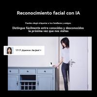 Vigilabebés Cámara de Seguridad, Cámara para Mascotas con Detección de Movimiento, 1080P, Audio Bidireccional, Visión Nocturna - details 3