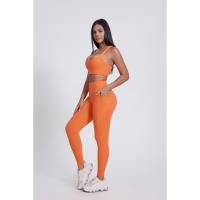 Pantalones de yoga de alto rendimiento, adecuados para mujeres, leggings de yoga transpirables que absorben la humedad, bolsillos laterales, ideales para ropa deportiva - details 12