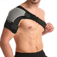 Almohadilla protectora deportiva para hombros, equipo de Fitness ajustable fácil de lavar, adecuado para alivio del dolor articular, dislocación - details 4