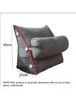 Cojín de Esquina Triangular Ideal para Cama, Silla de Oficina Perezosa, Silla de Lectura de Sala de Estar Decoración del Hogar - details 3