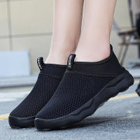 Zapatillas deportivas antideslizantes para hombre y mujer, zapatos transpirables para caminar, Tenis atlético, correr, gimnasio, viajes, trotar, color gris - details 6