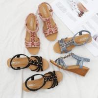 Sandalias Bohemias informales para Mujer, zapatos de Vestir con Punta Abierta, Playa, Verano - details 3