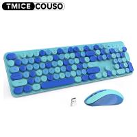 Lindo teclado y mouse inalámbricos 2,4G teclado silencioso de alto valor para niña - details 15