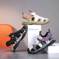 Nuevas sandalias de moda para niñas y niños, zapatos de seguridad con punta de goma de estilo romano dorado para niños, zapatos de verano para la vuelta a la escuela, zapatos de alta calidad 26-38 - details 10