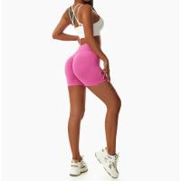 Pantalones cortos de LICRA para Yoga, mallas Push Up de cintura alta para correr, Fitness, gimnasio - details 15