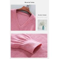 Suéter grueso de Cachemira para Hombre, ropa clásica cálida con cuello en V, Jersey de otoño e invierno, 4XL - details 8