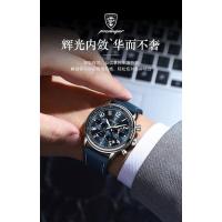 Reloj de cuarzo luminoso multifuncional con cronógrafo para hombre Streaming Venta caliente - details 1