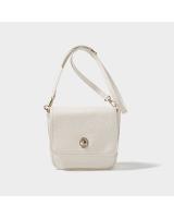 Bolso de mensajero de un hombro, nuevo bolso de axila para mujer, bolso de cuero suave blanco y negro. - details 20