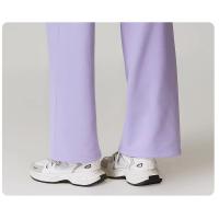 Pantalones acampanados de mujer con logotipo personalizado, con bolsillos, casuales, holgados, para yoga, deportivos. - details 4