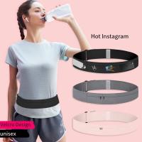 1 riñonera para correr, bolsa deportiva unisex para maratón, bolsa para kit de fitness al aire libre, riñonera invisible impermeable, monedero móvil (con botella de agua) - details 0