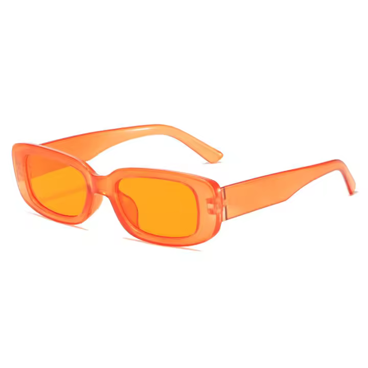 2023 nuevas gafas de sol retro con montura cuadrada pequeña, modernas y femeninas, estilo callejero, resistentes a los rayos UV y - 1