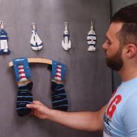 Calcetines de tiburón de dibujos animados de viento para hombre y mujer, moda europea y americana, adultos - details 7