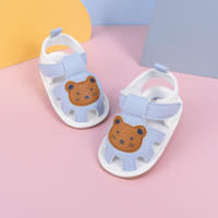 Sandalias antideslizantes para recién nacido, zapatos informales con estampado de animales, suaves, a la moda, para el primer día, Verano - details 7