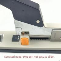 Grapadora de escritorio antideslizante multifunción, grapadora manual de gran capacidad, portátil con 4000 clavos, grapadora resistente - details 1