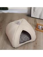 Casa espacial grande, extraíble y lavable, cama semicerrada para perros pequeños, accesorios cómodos y suaves para perros - details 2