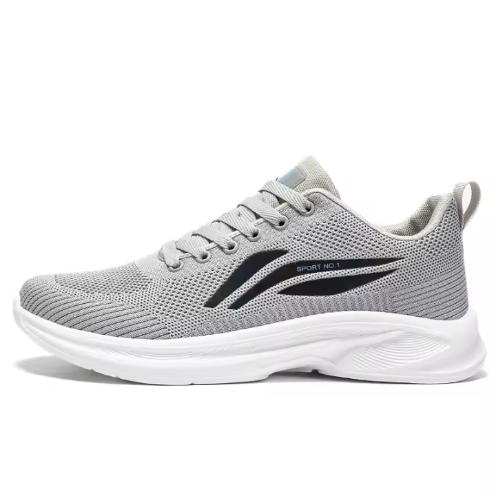 Zapatos Deportivos de Malla Tejida Extra Grandes Ligeros, Antideslizantes, Resistentes al Desgaste, Zapatos Pegajosos Fríos para Hombres - 1
