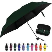 Paraguas Compacto y Ligero Diseño Mini para Viajes Parasol Portátil para Lluvia y Sol - details 61