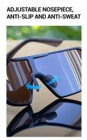 Gafas de Sol Ligeras para Ciclismo Kapvoe Protección UV400 para Deportes y Exteriores - details 7